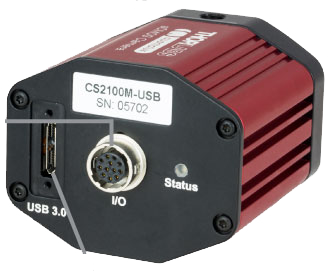 The back panel of the camera.